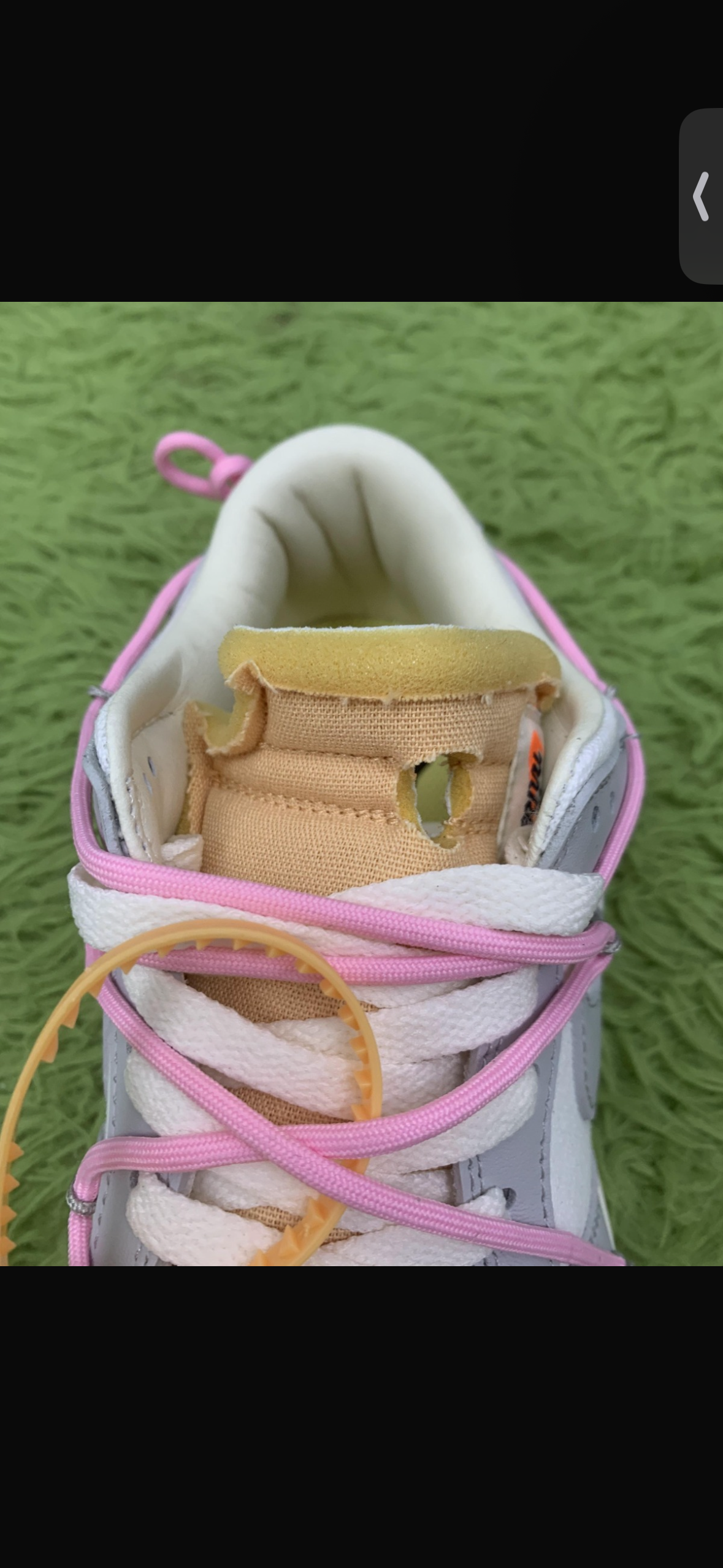 Off White Dunk "lot 9" tenisice — fotografija 6