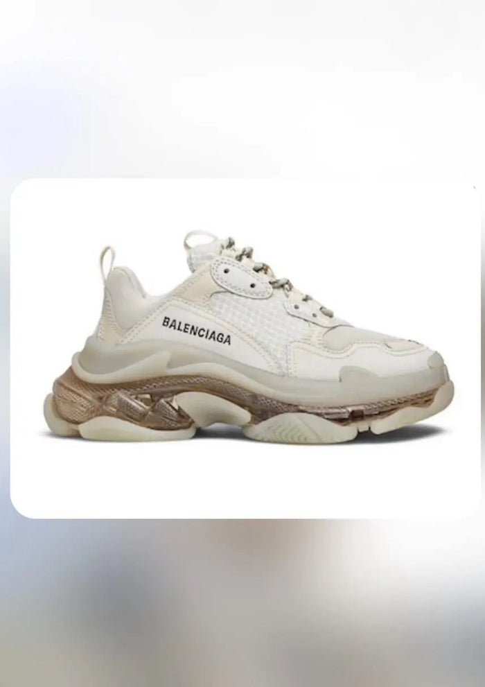 Balnciaga Triple S White tenisice — bočni prikaz