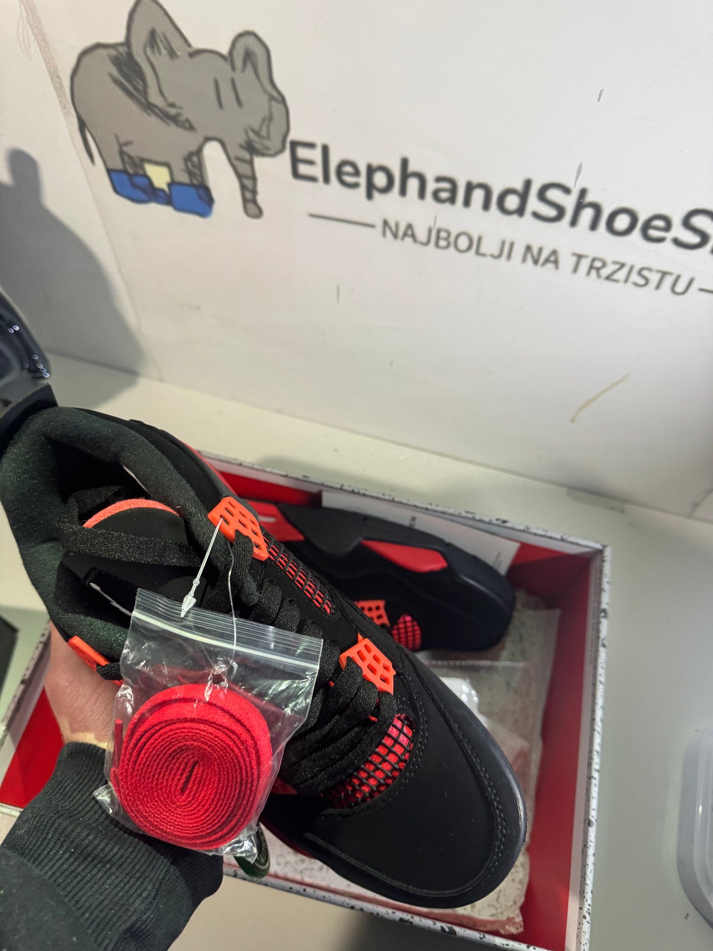 Jordan 4 Red tenisice — fotografija 6