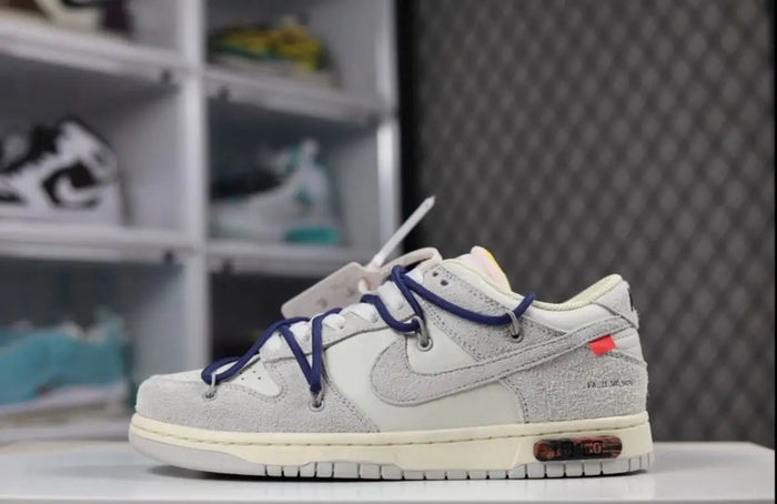 Off White Dunk "lot 18" tenisice — bočni prikaz