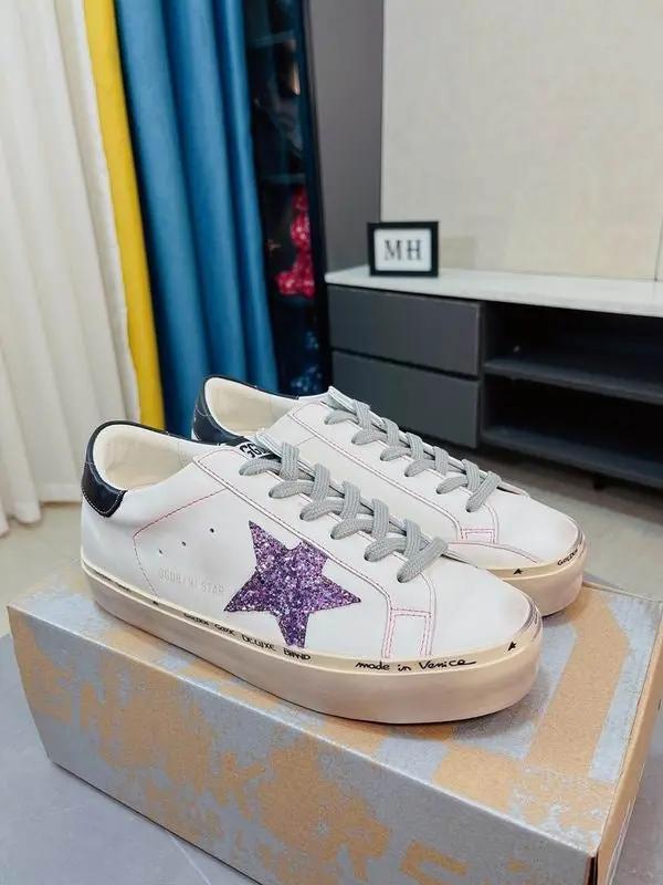 Golden Goose Purple tenisice — bočni prikaz