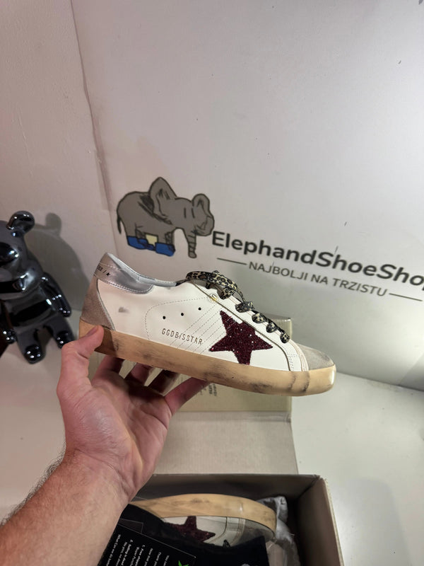 Golden Goose Red tenisice — bočni prikaz