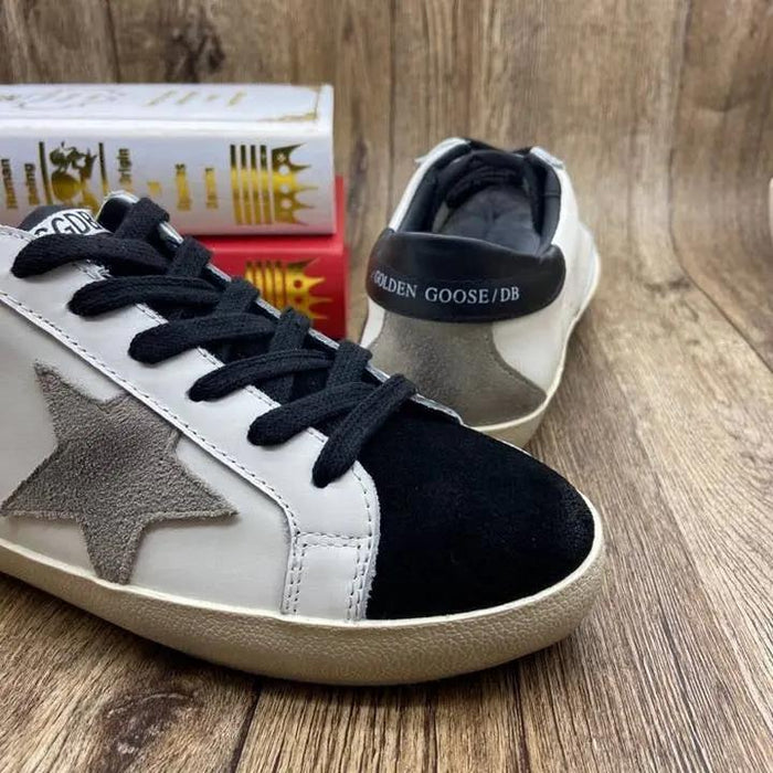 Golden Goose White /Black tenisice — bočni prikaz