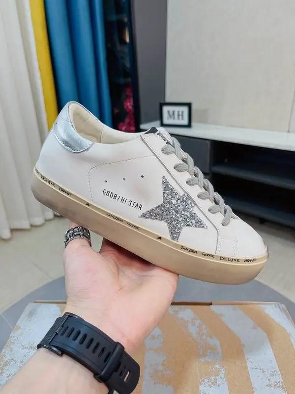 Golden Goose sole Silver tenisice — bočni prikaz