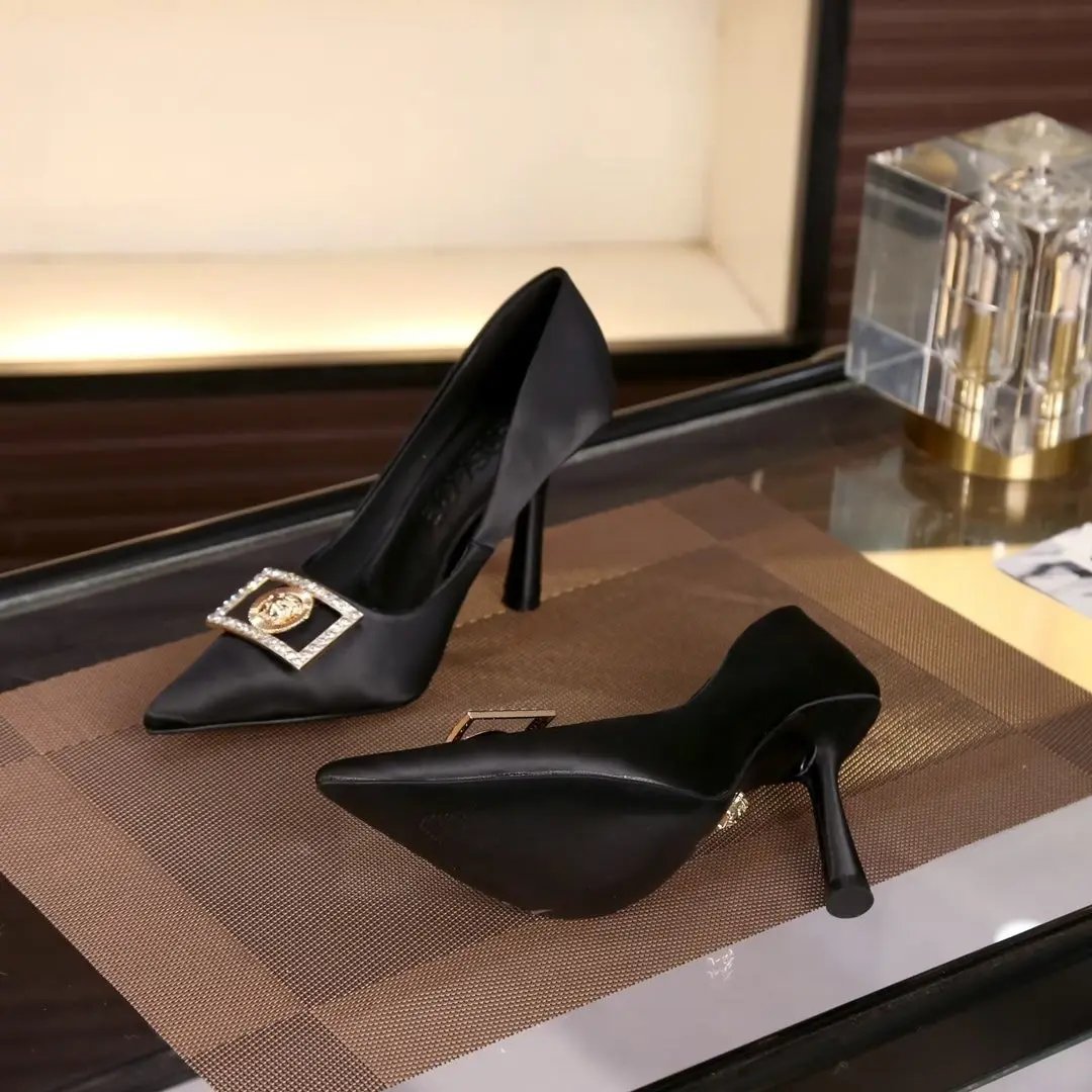 Versace High Heels Black tenisice — gornji prikaz