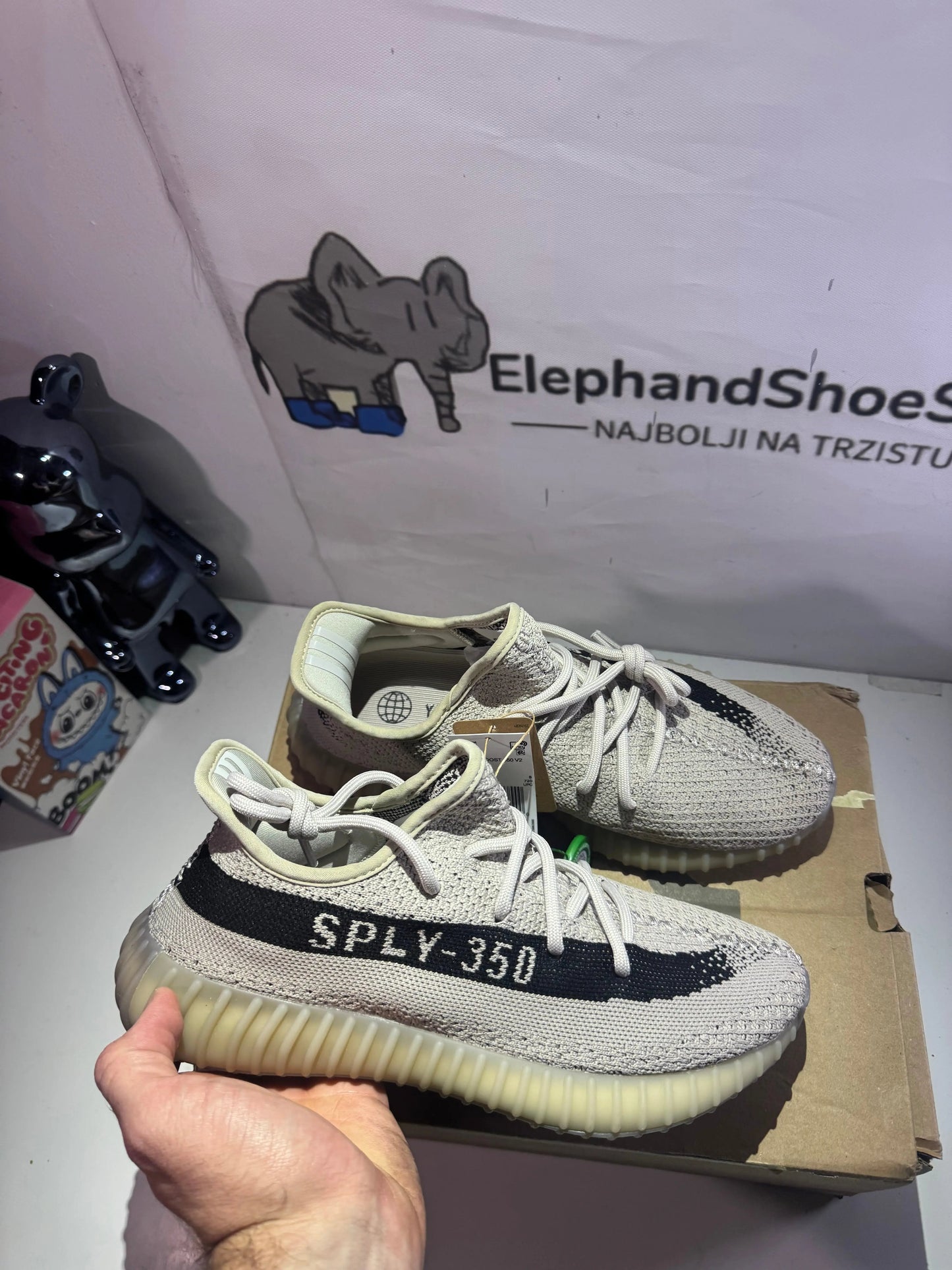 Yeezy Slate tenisice — straga