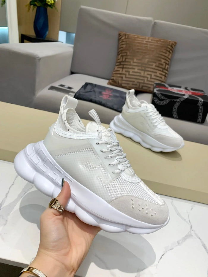 Versace Chain Reaction White tenisice — bočni prikaz