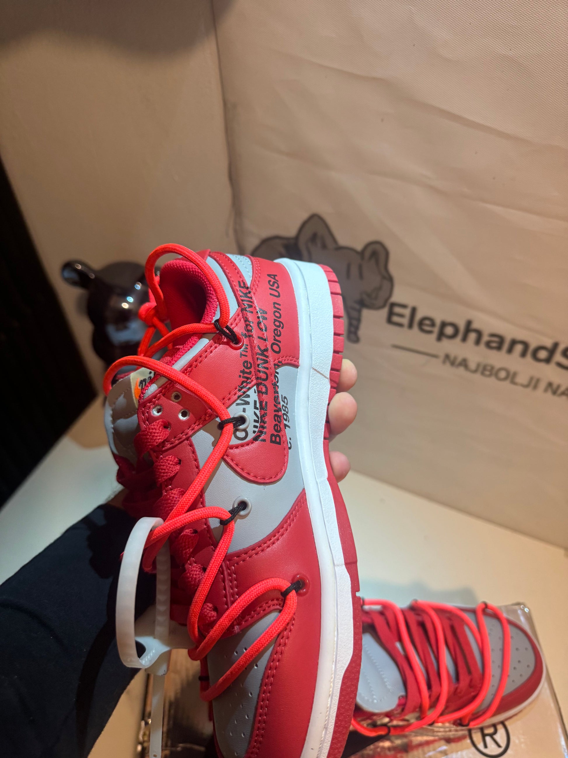 Off White Red tenisice — fotografija 7