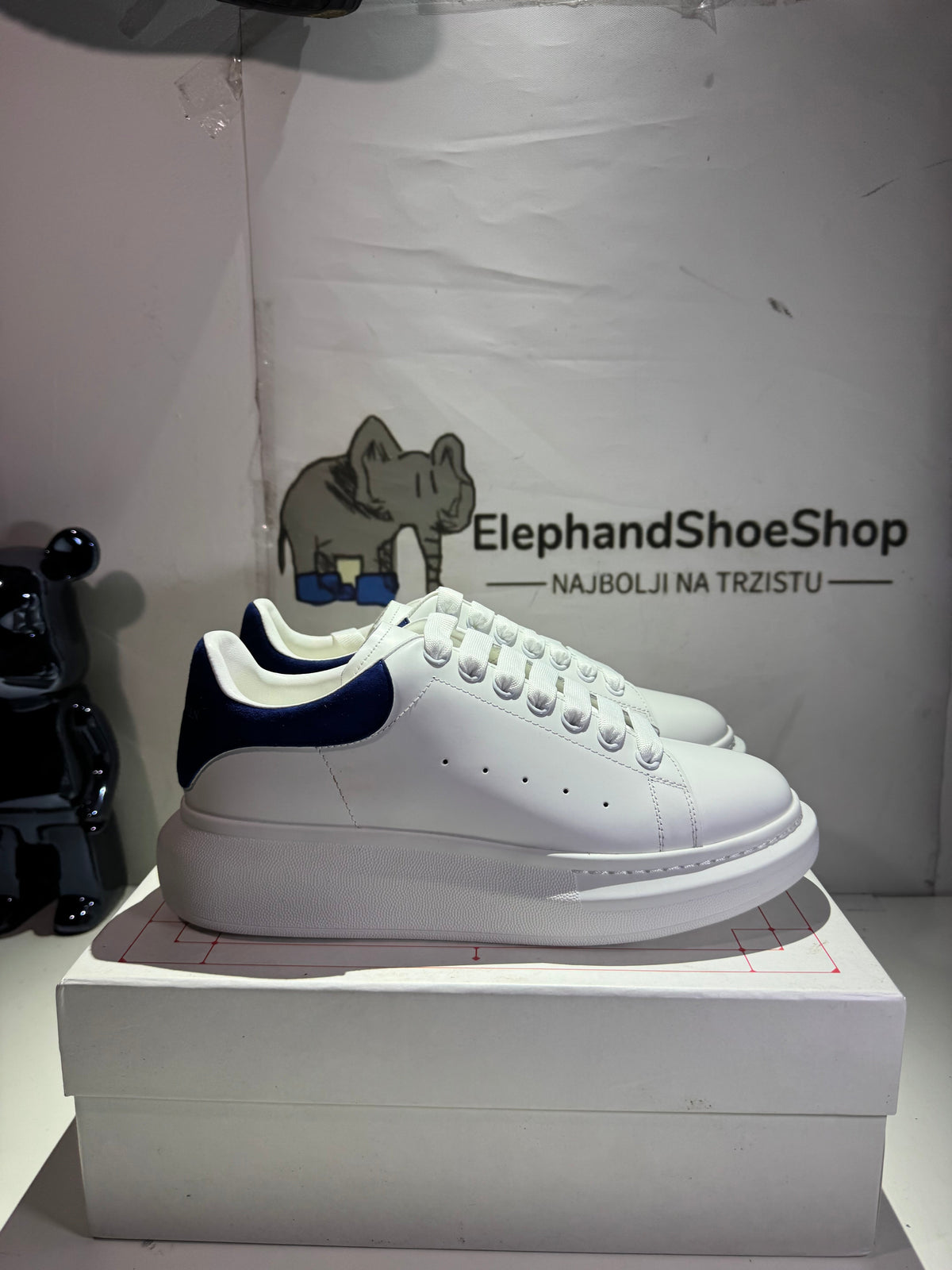 Mc Queen Dark Blue (Odmah Dostupne) br 43 Elephand.shoes