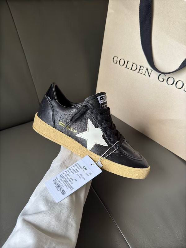 Golden Goose Whole Black tenisice — gornji prikaz