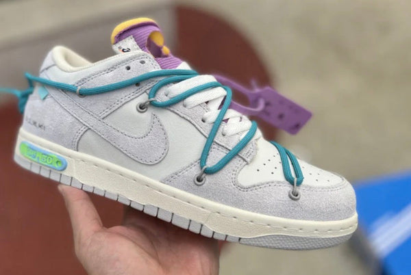 Off White Dunk "lot 37" tenisice — bočni prikaz