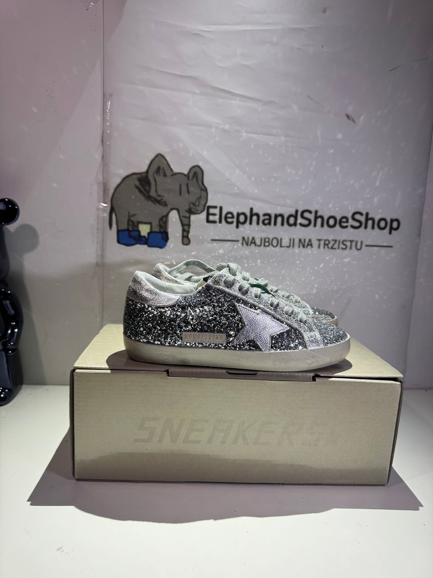 Golden Goose Whole Silver (Odmah dostupne) br 36 Elephand.shoes