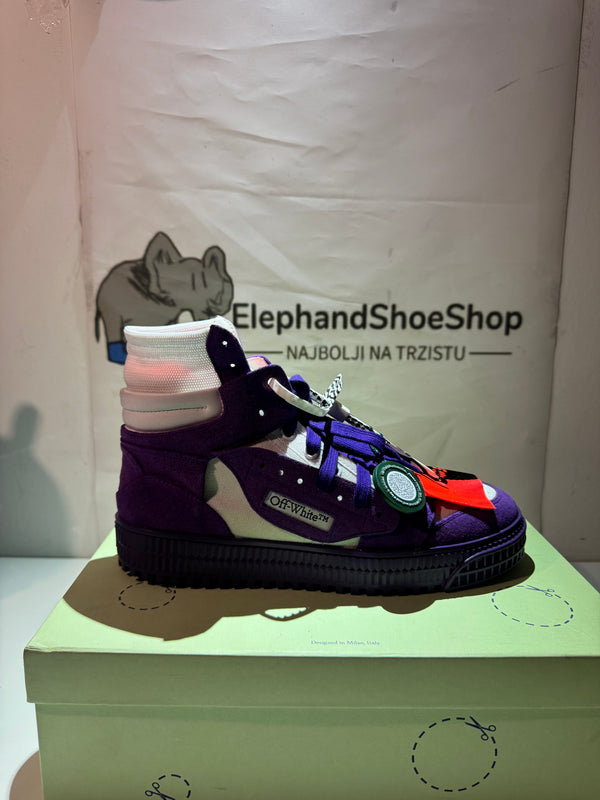 Off White Off Court 3.0 Purple tenisice — bočni prikaz