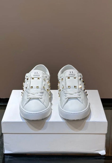 Valentino Low Gold tenisice — prednji prikaz