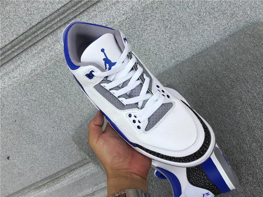 Jordan 3 Racer Blue tenisice — gornji prikaz