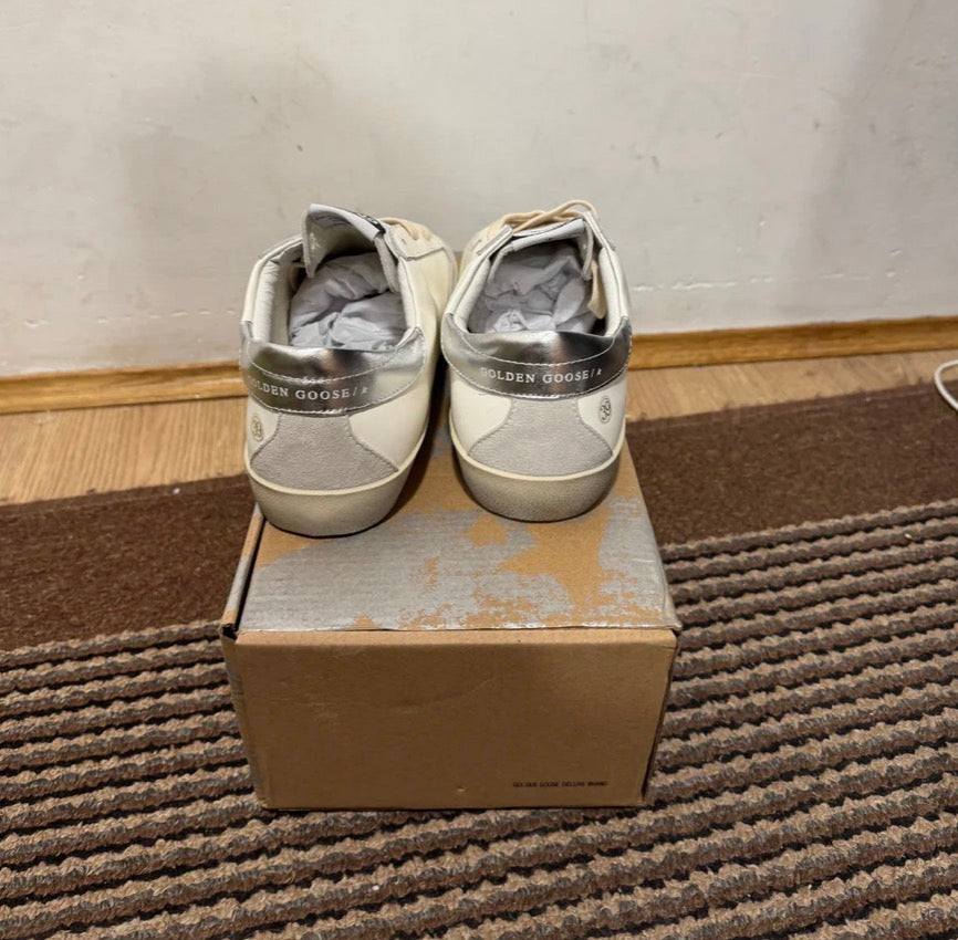 Golden Goose Gold / Silver tenisice — fotografija 6