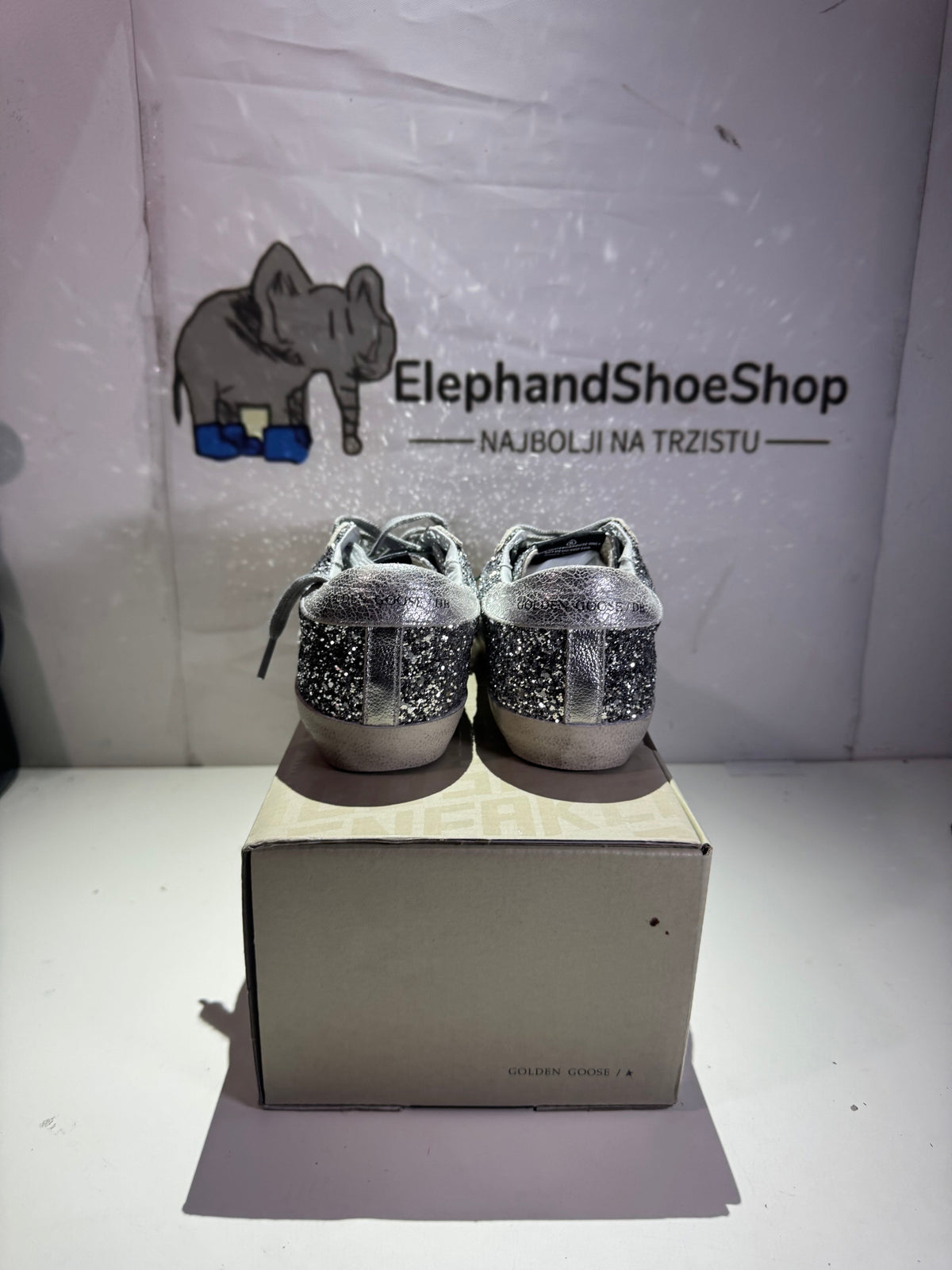 Golden Goose Whole Silver (Odmah dostupne) br 36 Elephand.shoes