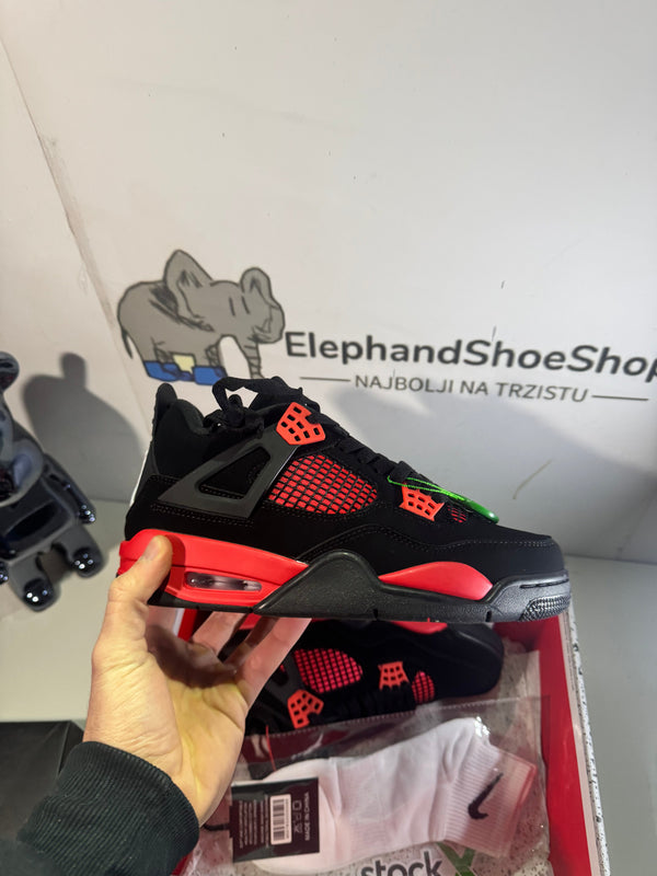 Jordan 4 Red tenisice — bočni prikaz