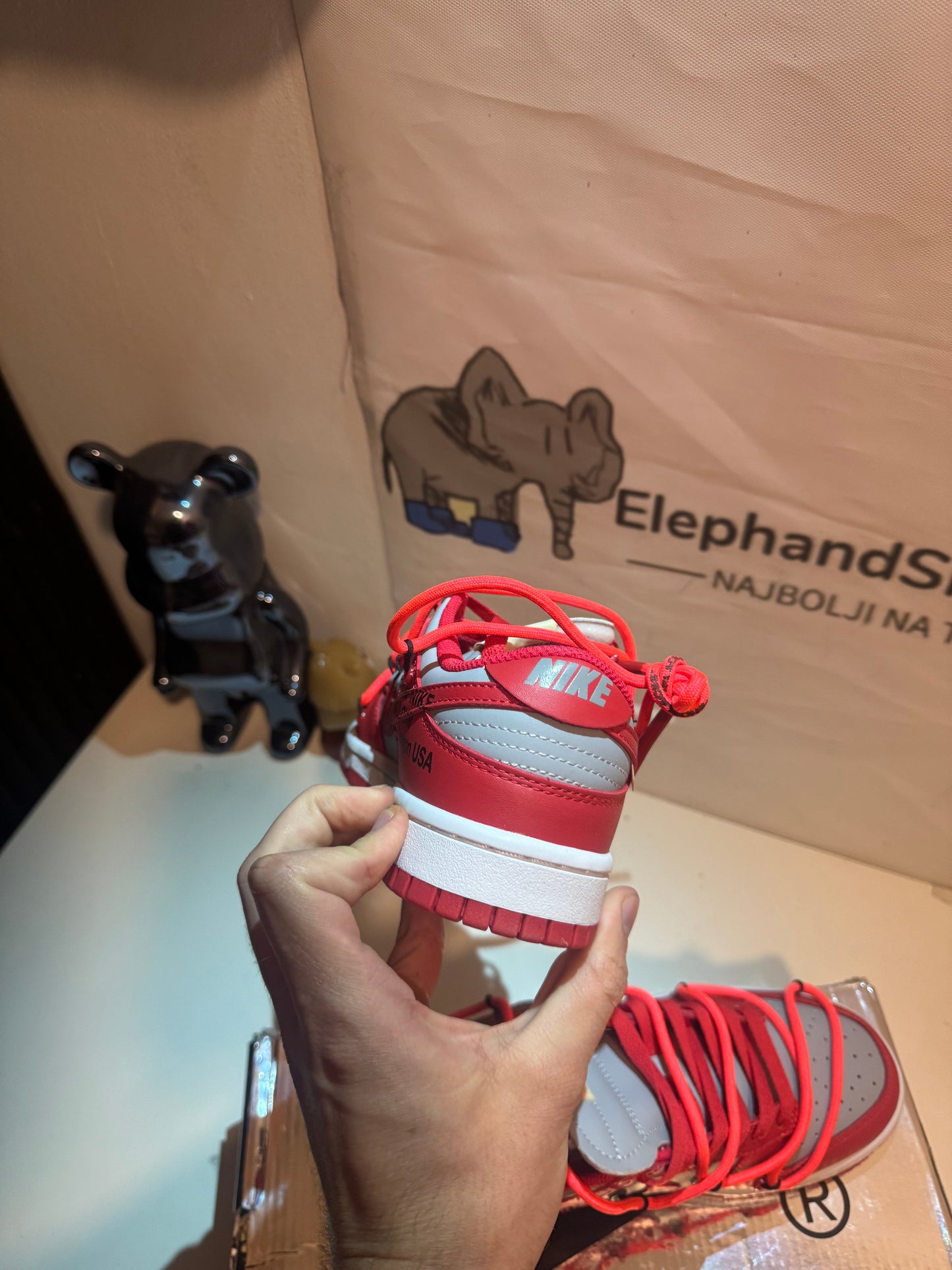 Off White Red tenisice — fotografija 8