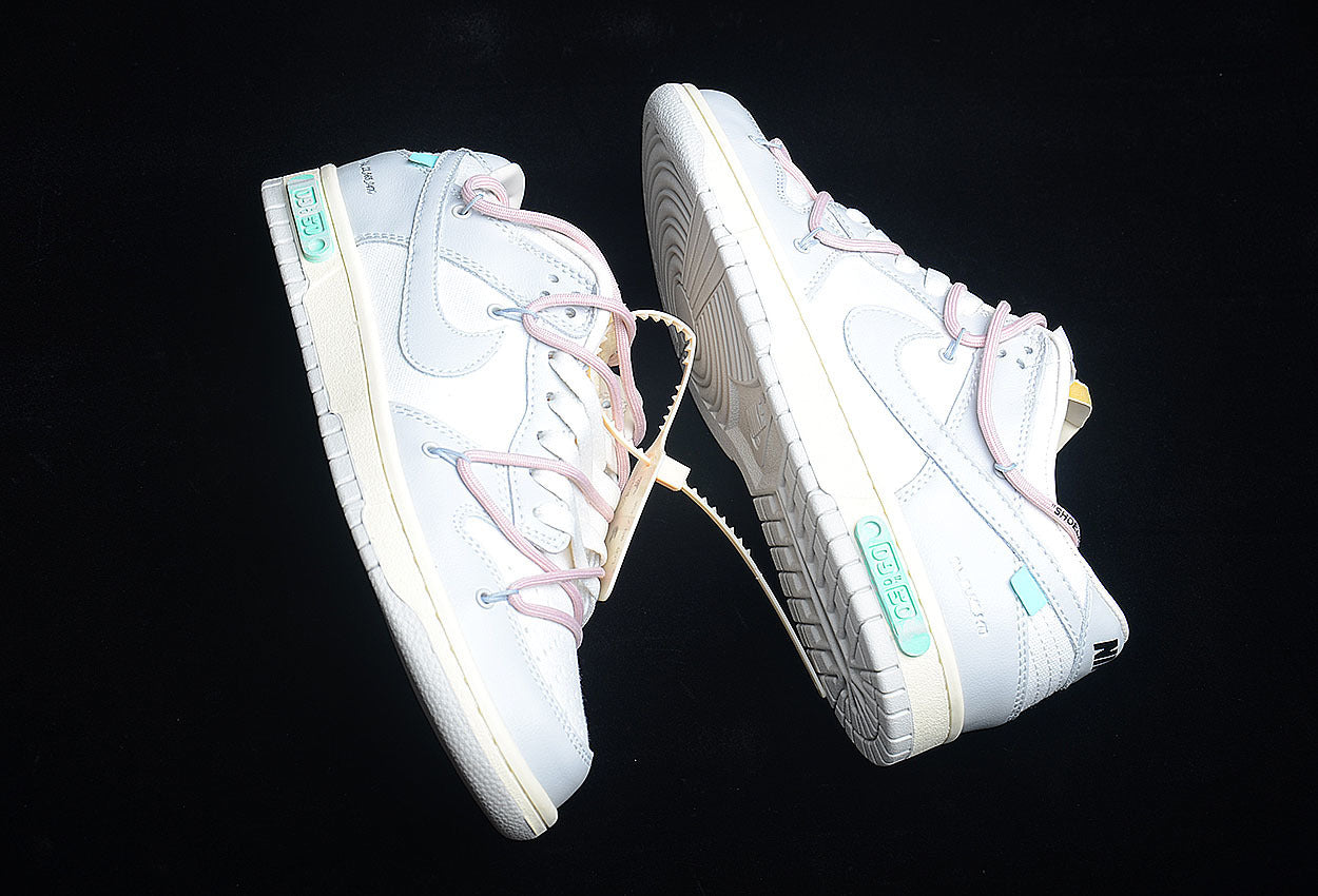 Off White Dunk "lot 08" tenisice — straga