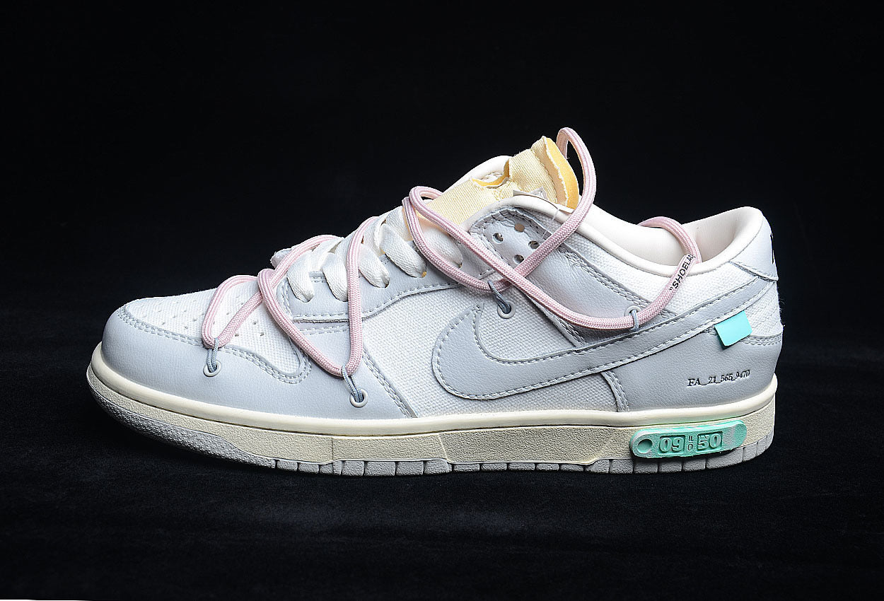 Off White Dunk "lot 08" tenisice — bočni prikaz