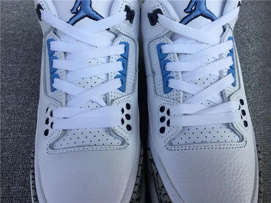 Jordan 3 UNC tenisice — detalj