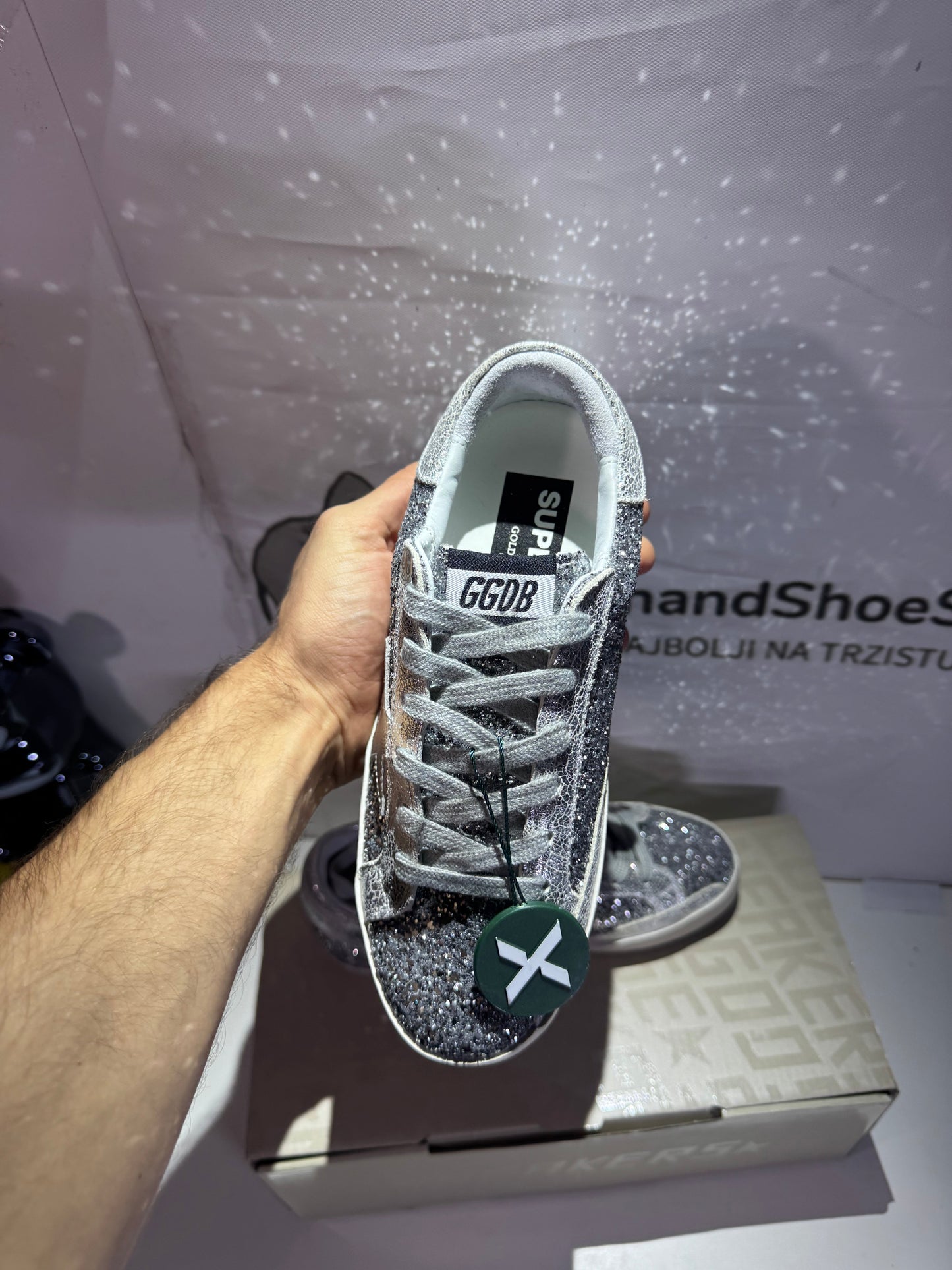 Golden Goose Whole Silver (Odmah dostupne) br 36 Elephand.shoes