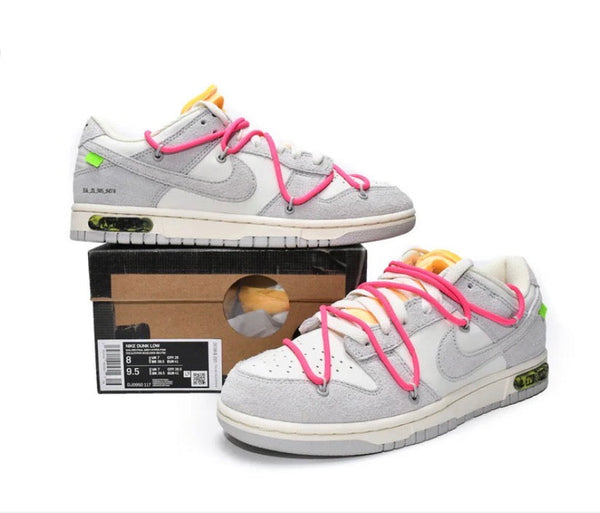 Off White Dunk "lot 17" tenisice — bočni prikaz