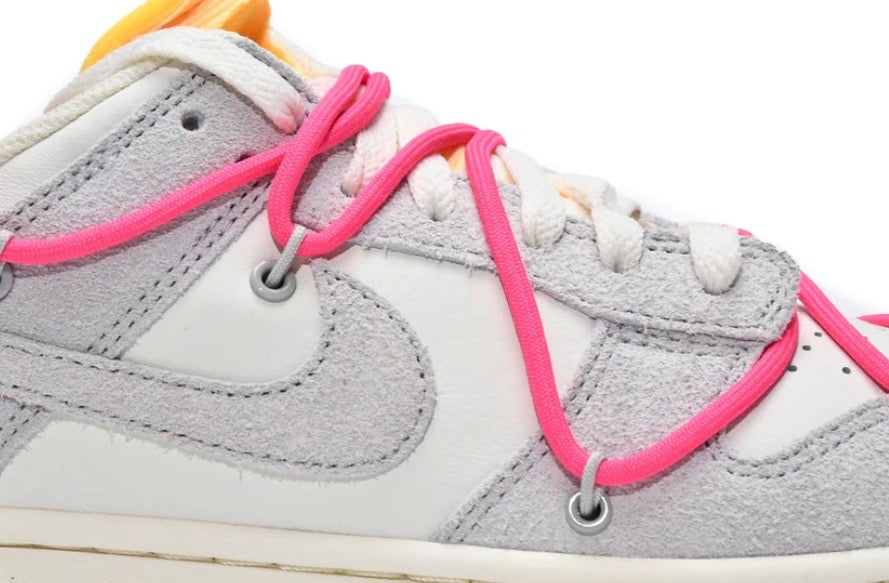 Off White Dunk "lot 17" tenisice — gornji prikaz