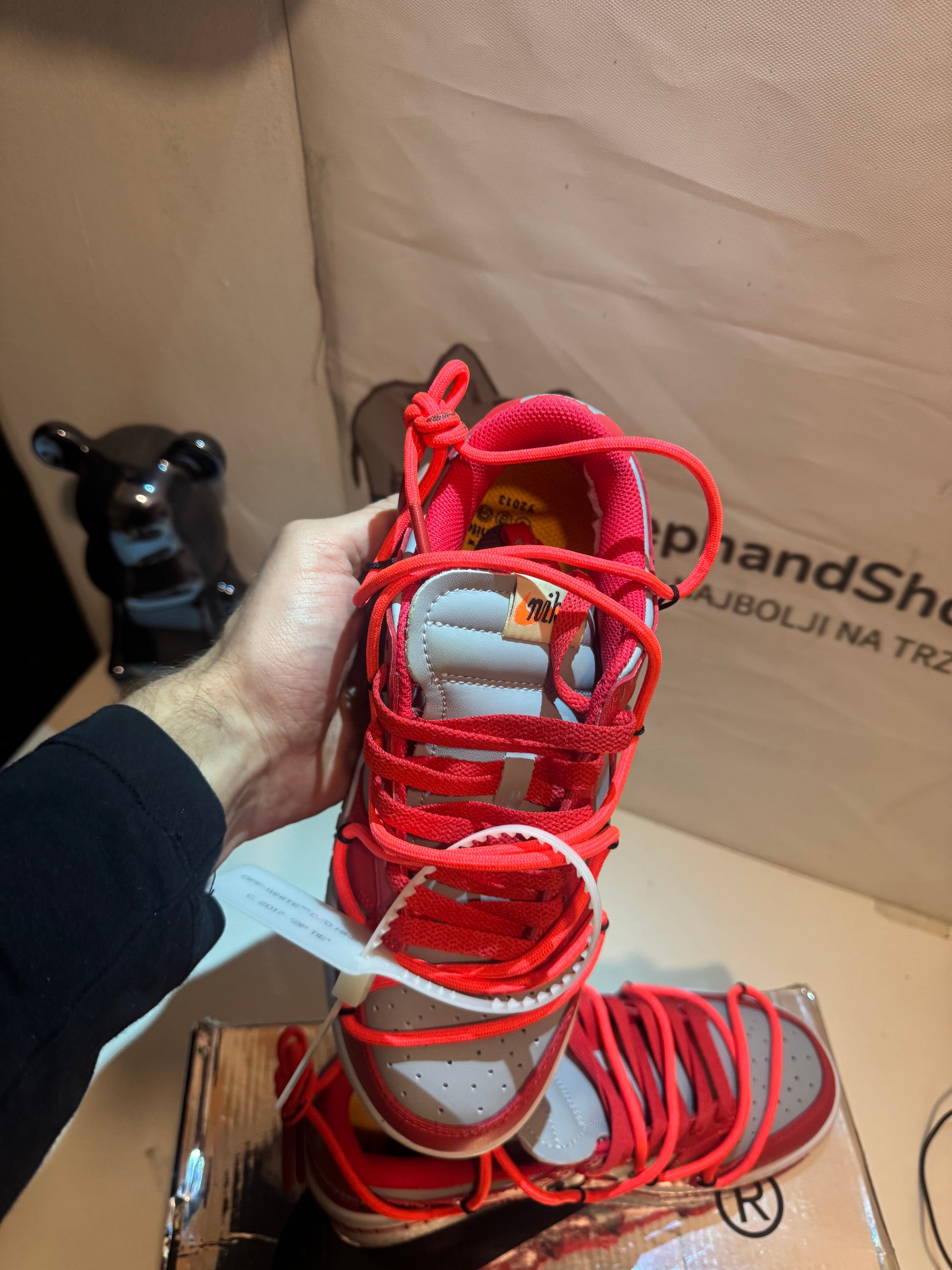 Off White Red tenisice — fotografija 6