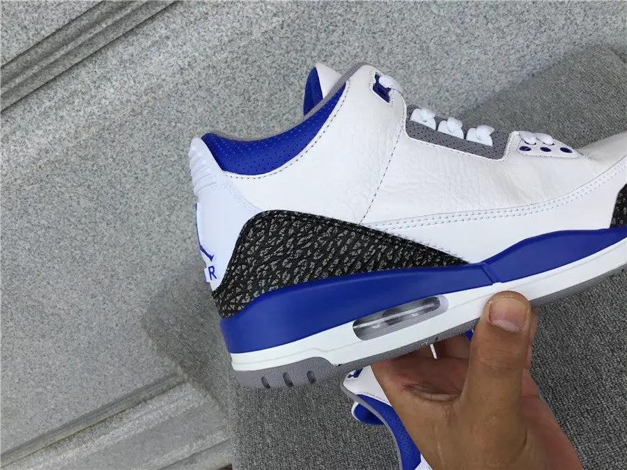 Jordan 3 Racer Blue tenisice — detalj