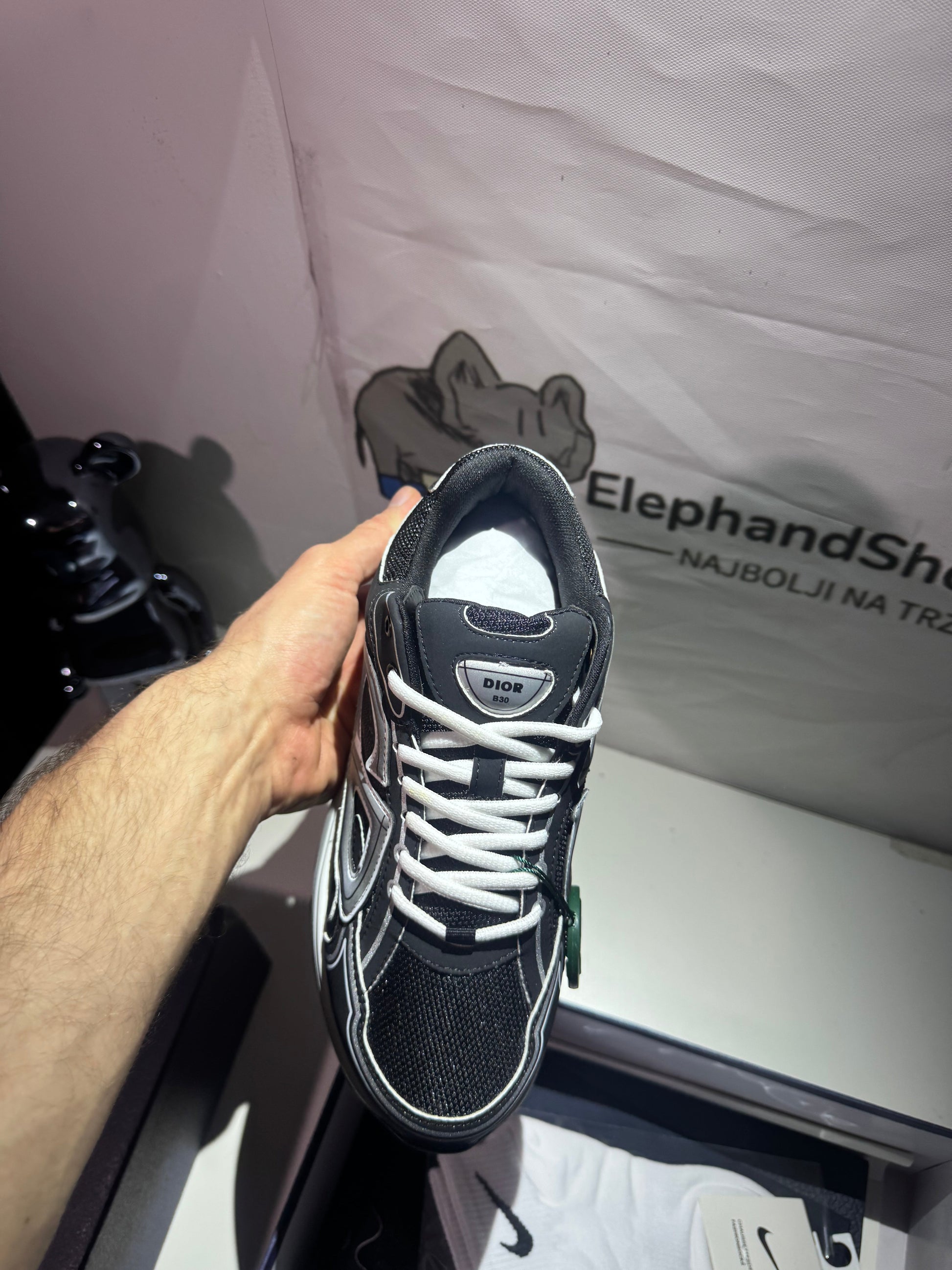 Dior Sneakers tenisice — gornji prikaz