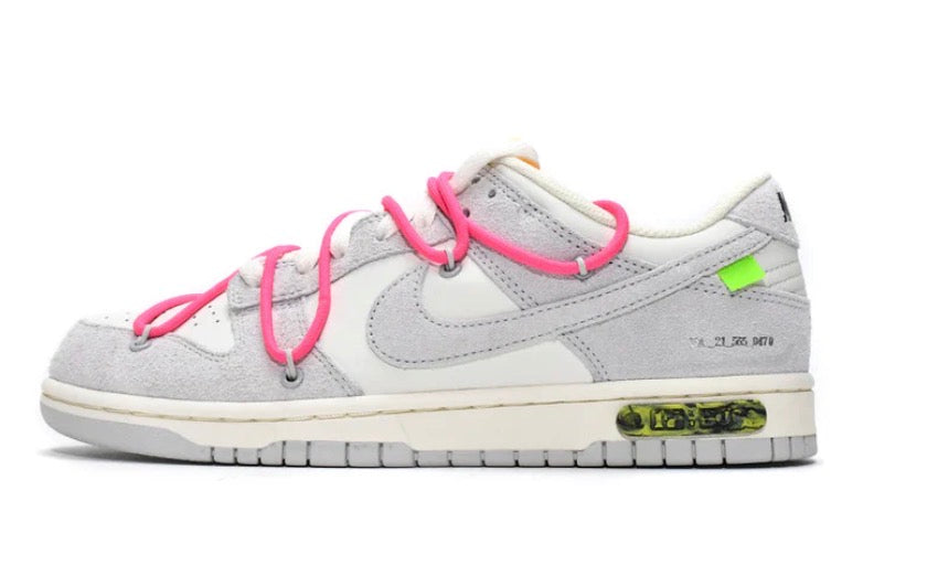 Off White Dunk "lot 17" tenisice — detalj