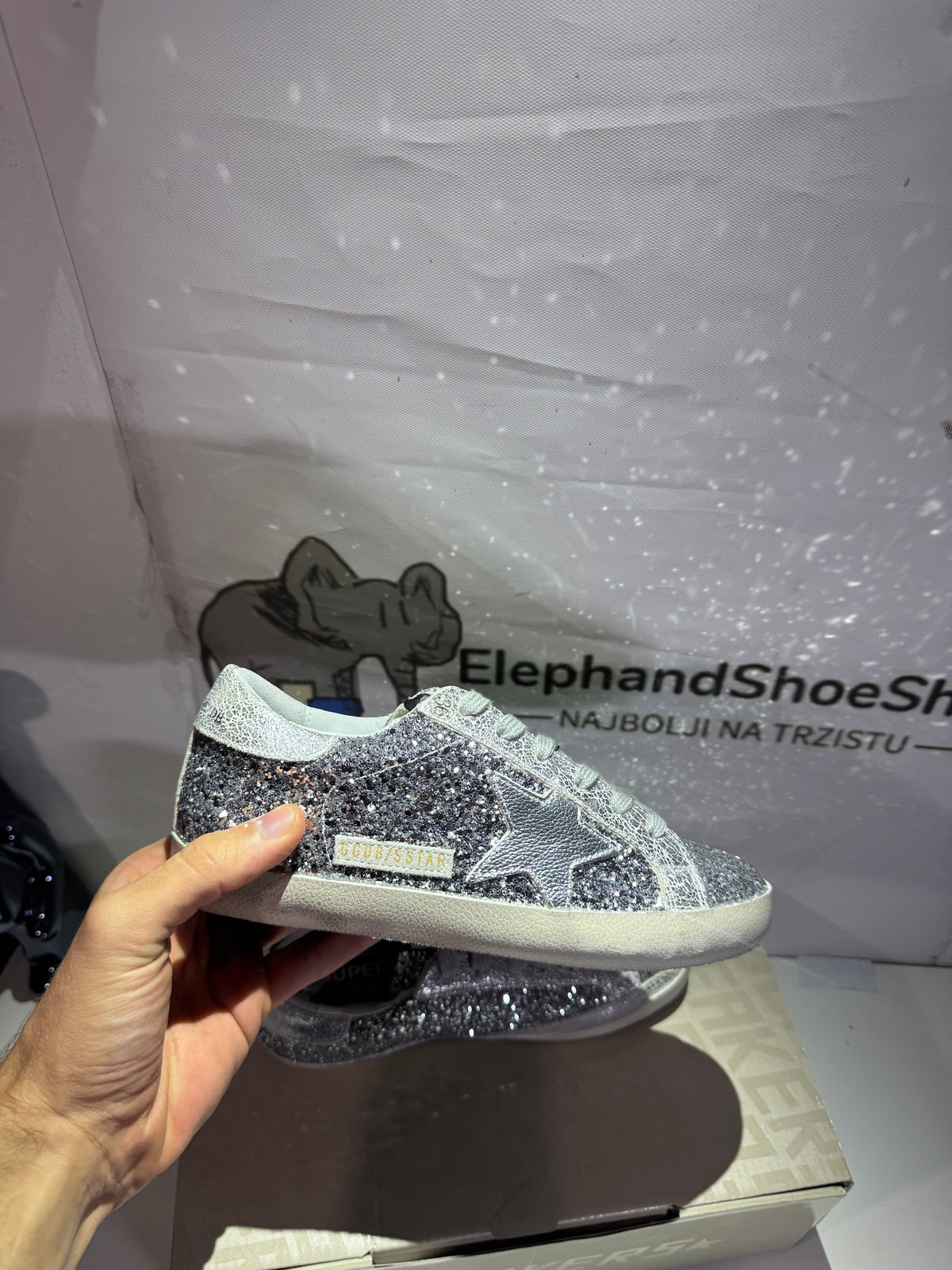 Golden Goose Whole Silver (Odmah dostupne) br 36 Elephand.shoes