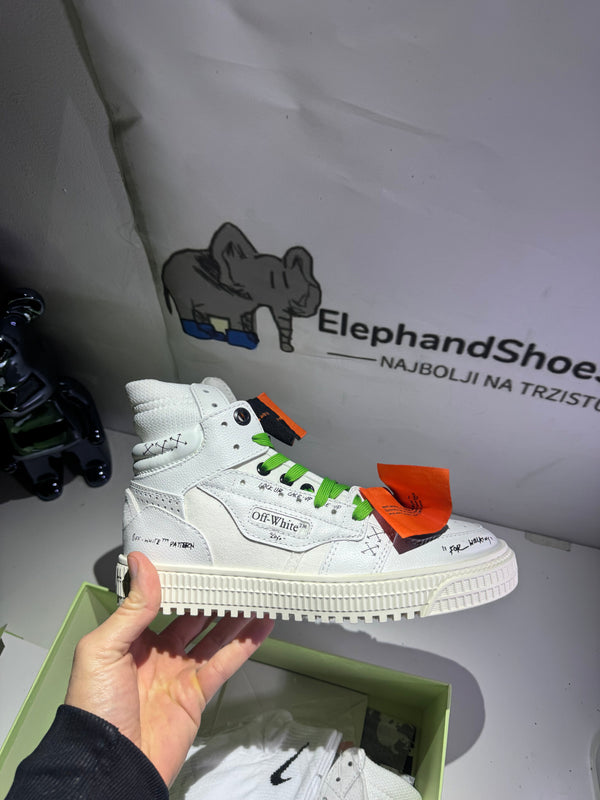 Off White Off Court Green 3.0 tenisice — bočni prikaz