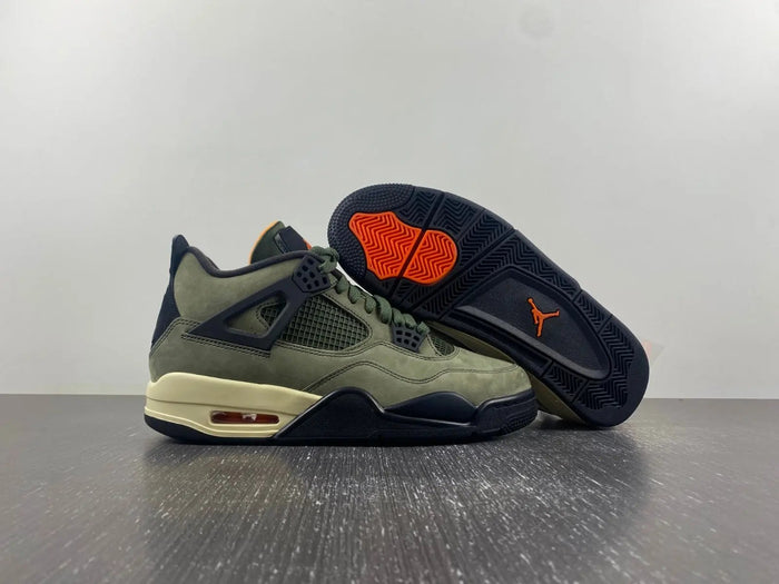 Air Jordan 4 Craft Medium Olive tenisice — bočni prikaz