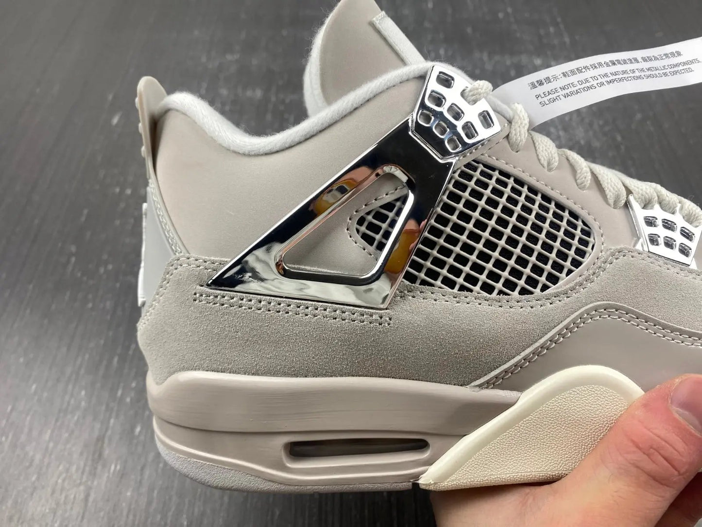 Air Jordan 4 "Frozen Moments" tenisice — detalj
