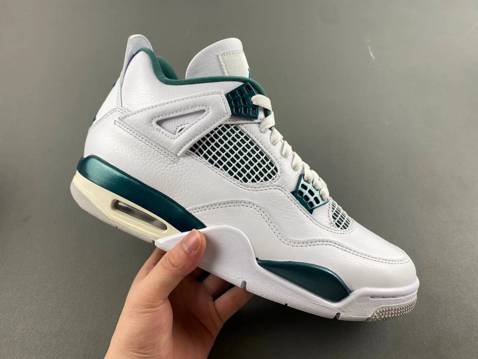 Air Jordan 4 "Oxidized Green" tenisice — detalj