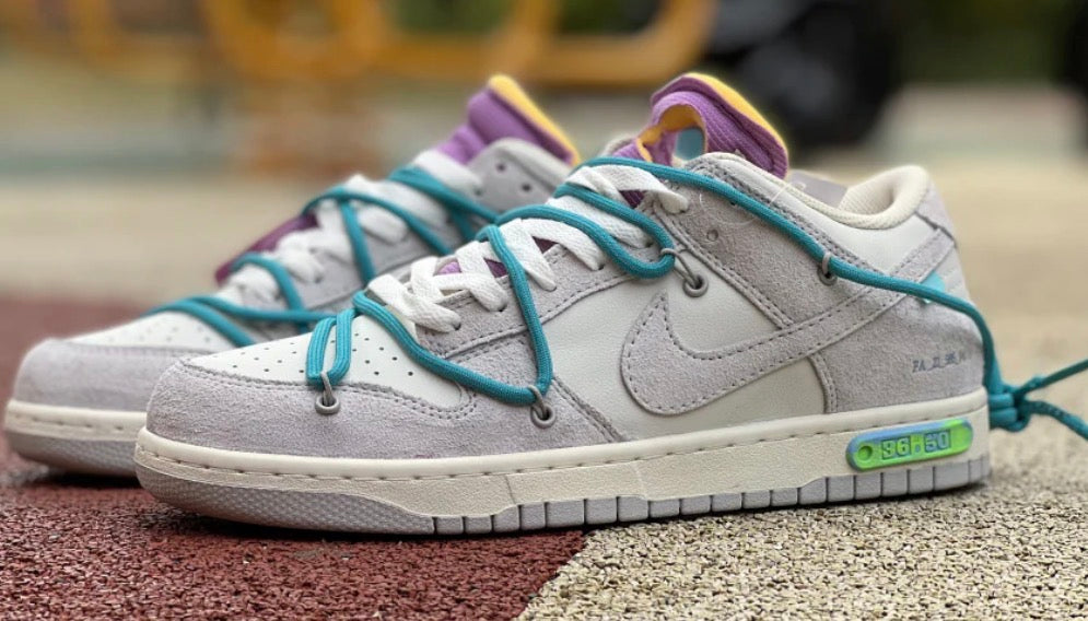Off White Dunk "lot 37" tenisice — prednji prikaz