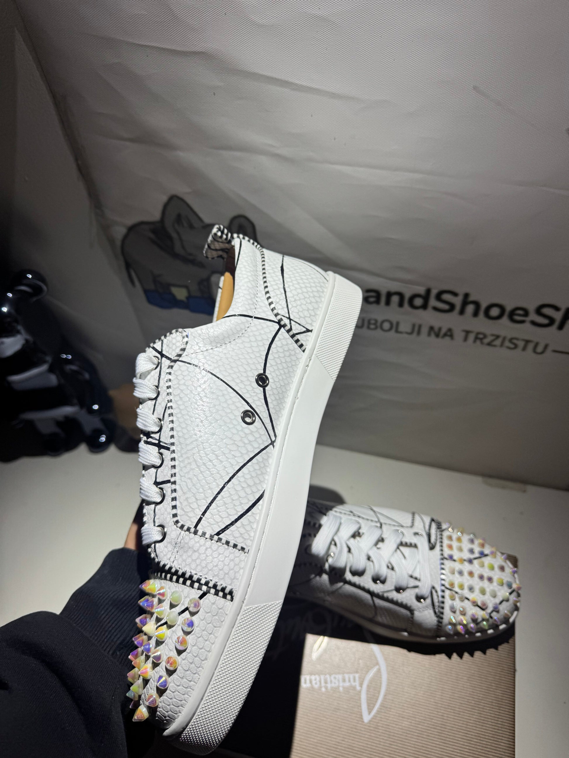 Louboutin White tenisice — fotografija 6