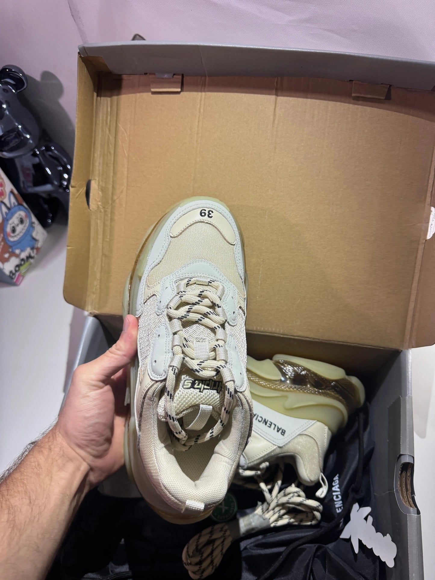 Balenciaga Triple S tenisice — straga