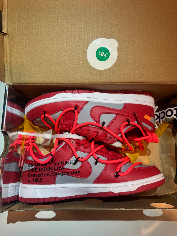Off White Red tenisice — bočni prikaz