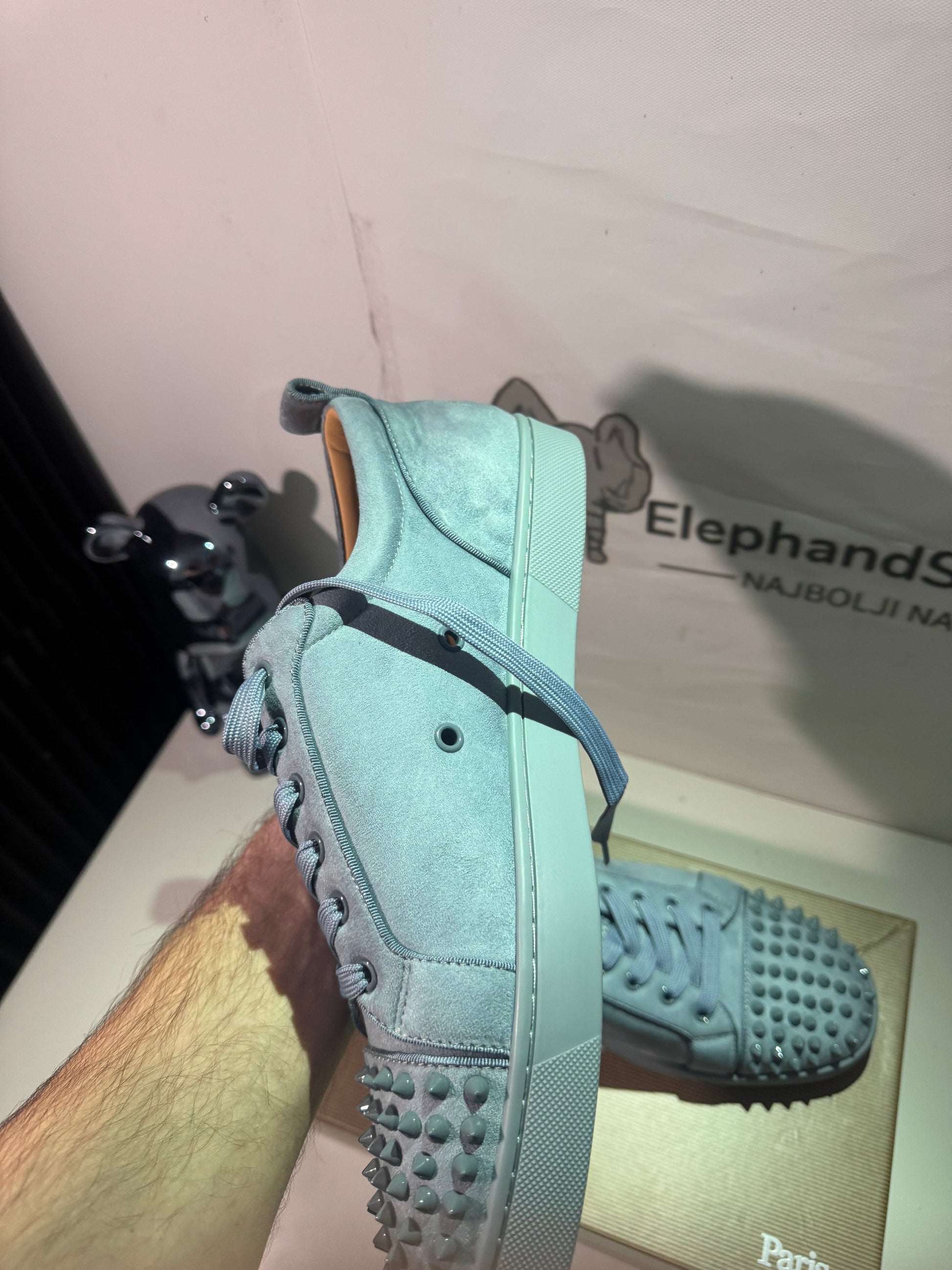 Louboutin Grey tenisice — straga