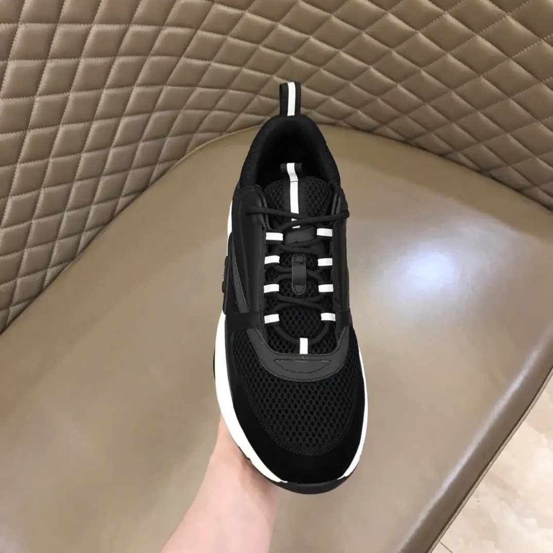 Dior B22 Black/White tenisice — gornji prikaz