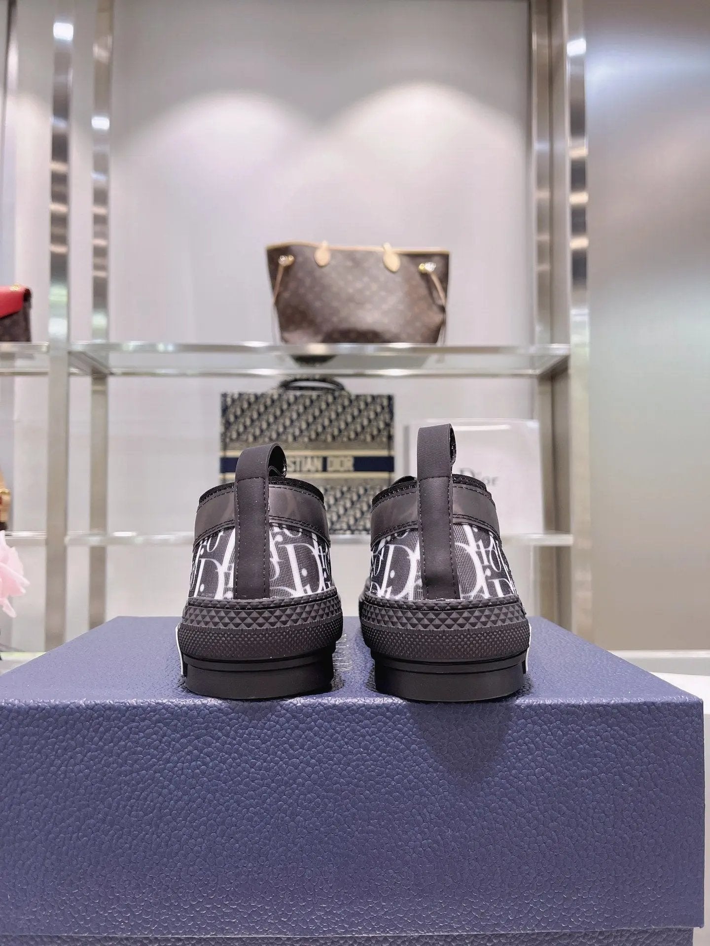 Dior Black Low tenisice — gornji prikaz