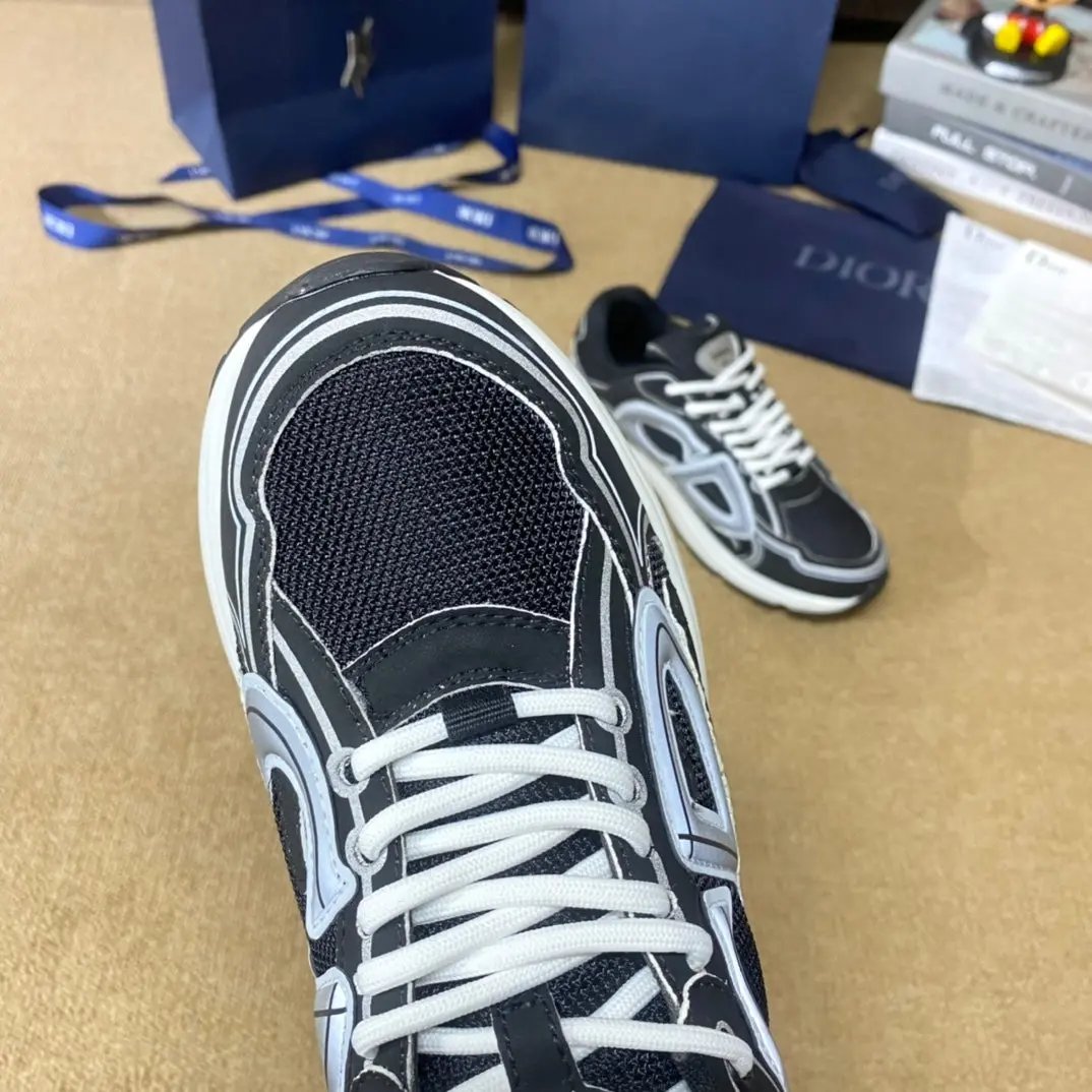Dior Trainers Black/White tenisice — straga