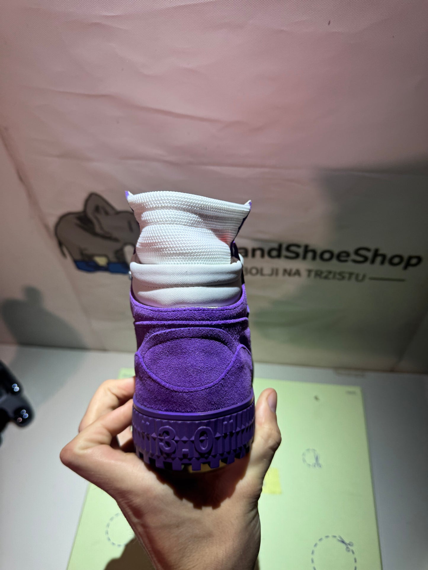 Off White Off Court 3.0 Purple tenisice — fotografija 6