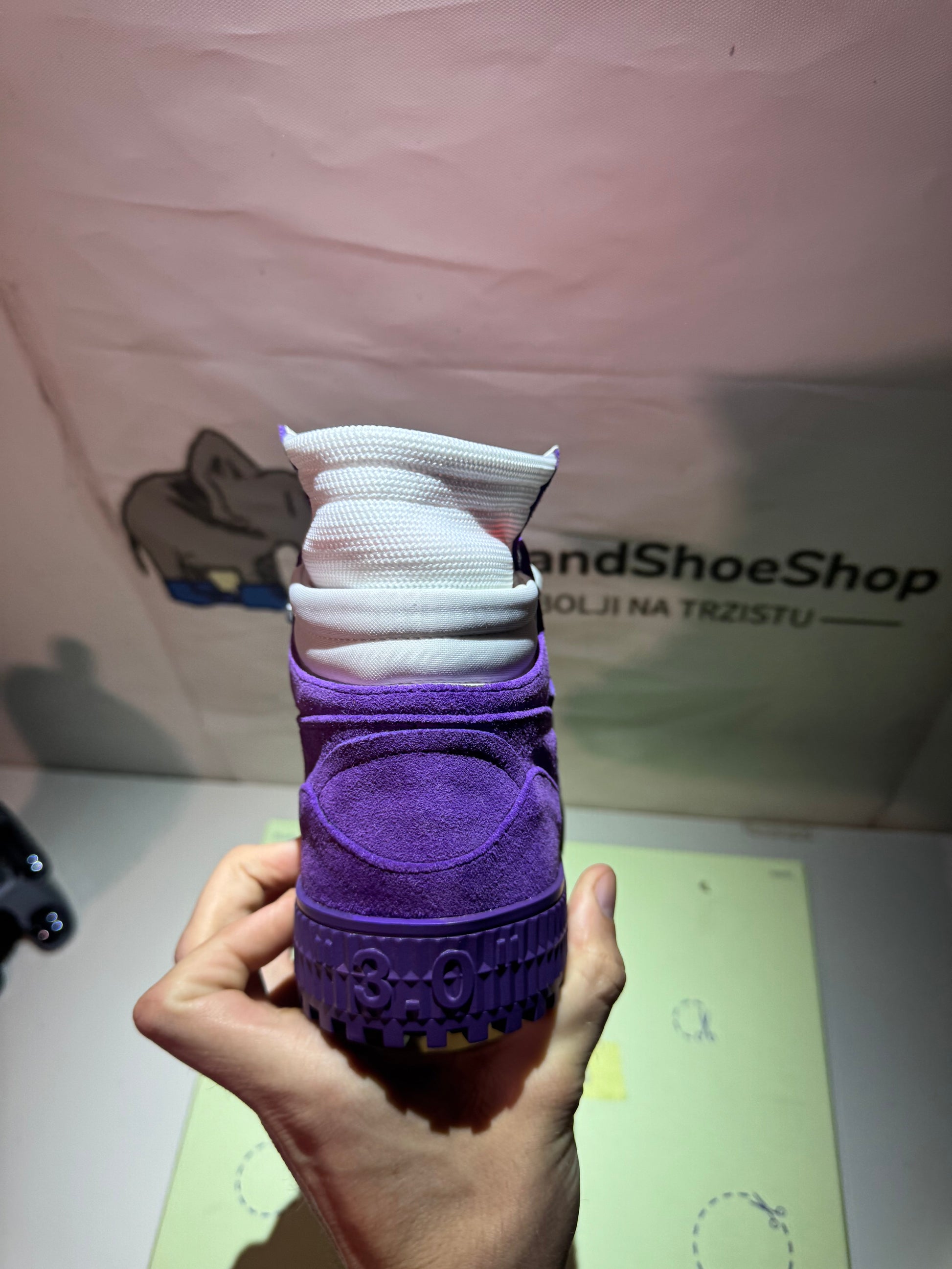 Off White Off Court 3.0 Purple tenisice — fotografija 6
