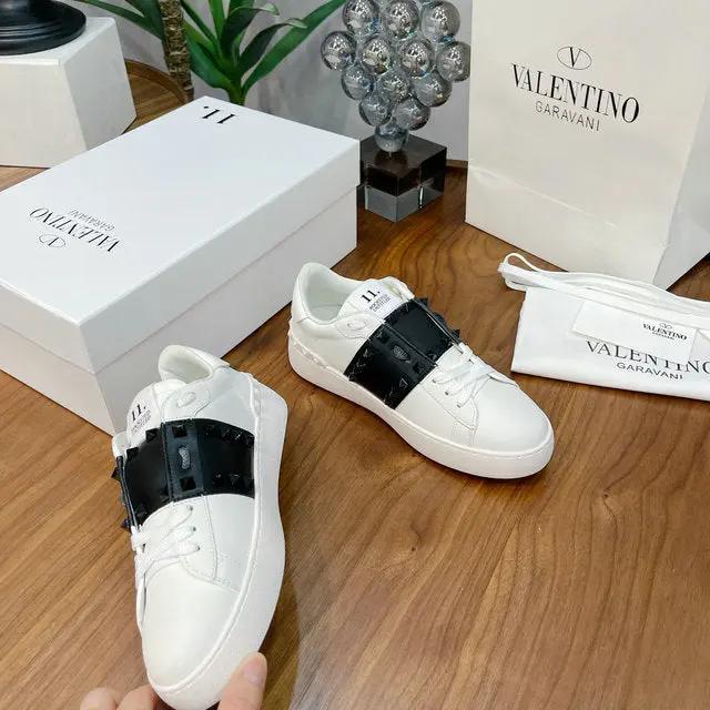 Valentino Low White/Black tenisice — gornji prikaz
