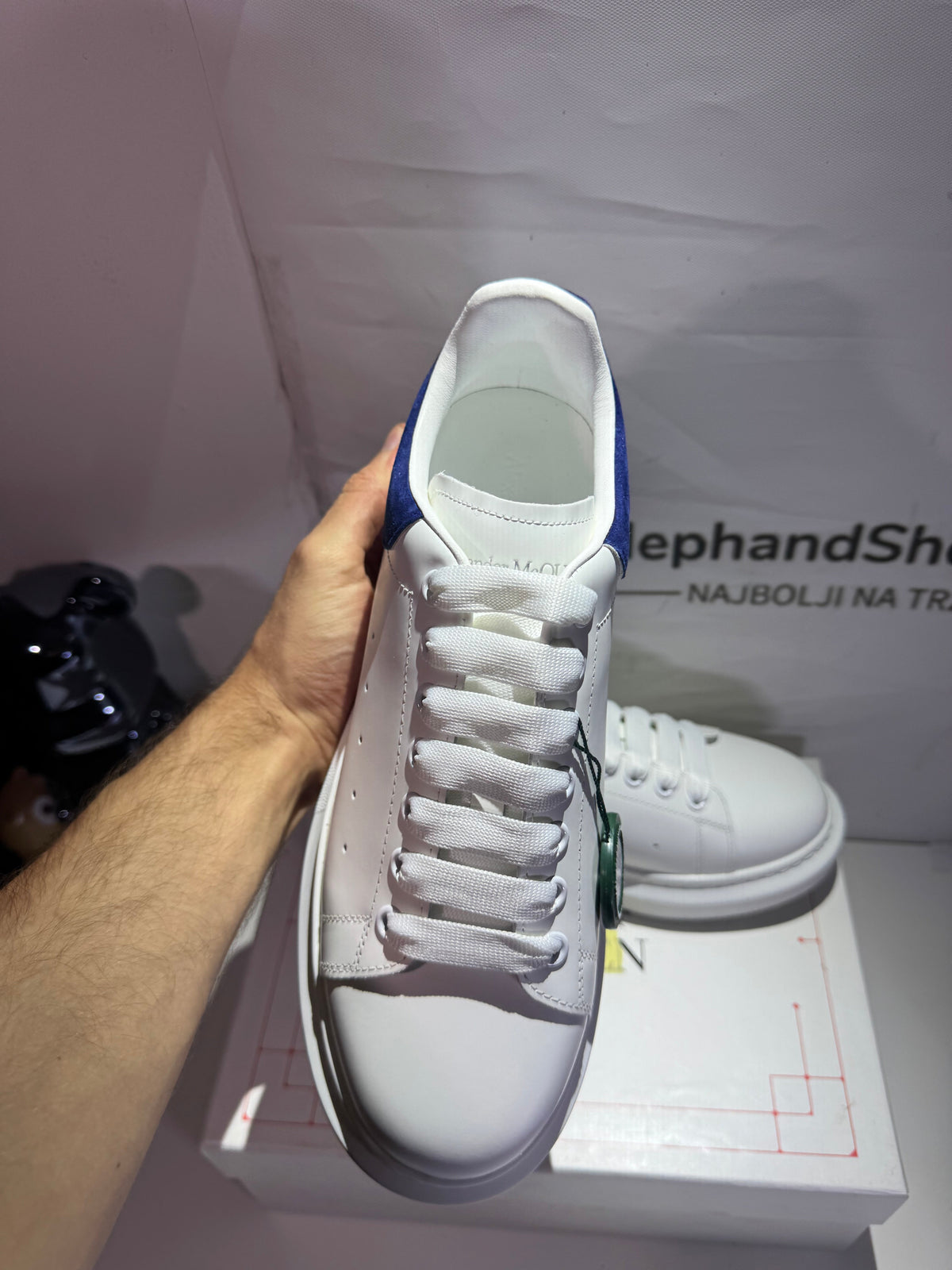Mc Queen Dark Blue (Odmah Dostupne) br 43 Elephand.shoes